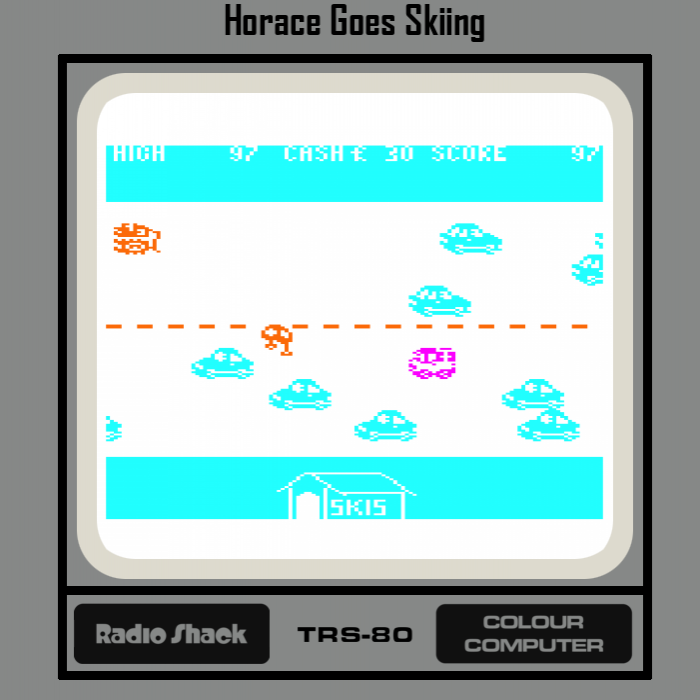 Horace Goes Skiing box art