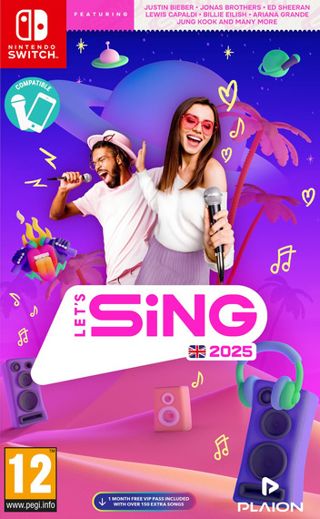 Let's Sing 2025 box art