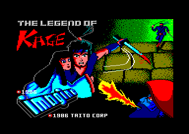 Legend Of Kage, The — sstitle (EU)