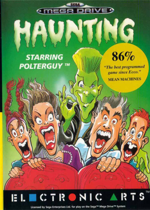 Haunting Starring Polterguy — box-2D (EU)