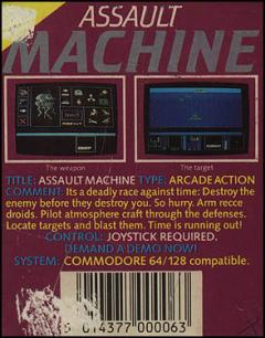 Assault Machine — box-2D-back (WOR)