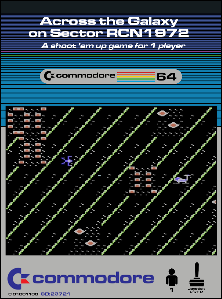 Across the Galaxy on Sector RCN1972 box art