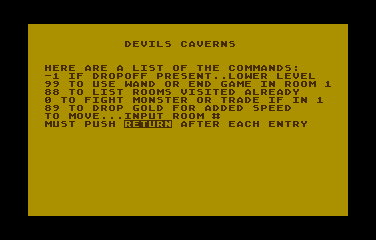 Devil's Caverns — sstitle (WOR)