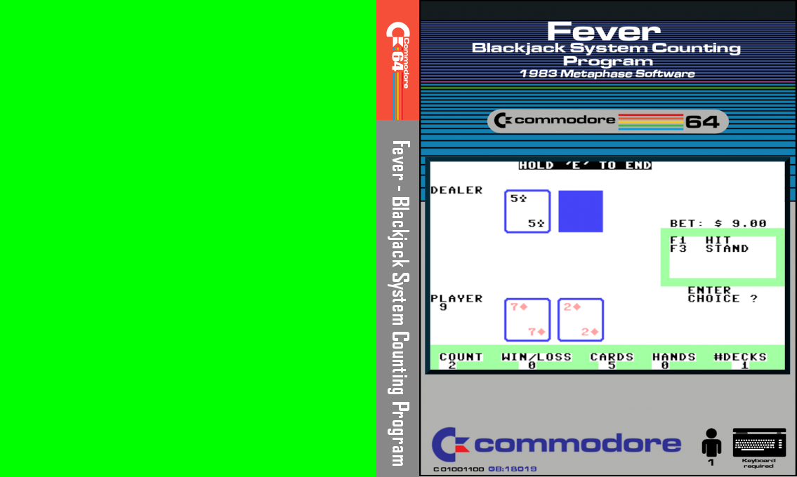 Fever : Blackjack System Counting Program — box-texture (CUS)