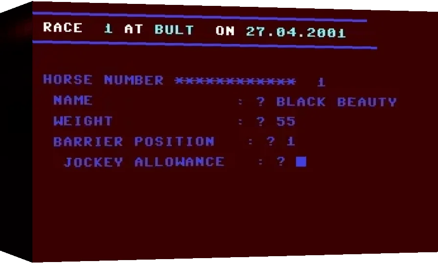 Weekend Australian Racing Program — box-3D (WOR)