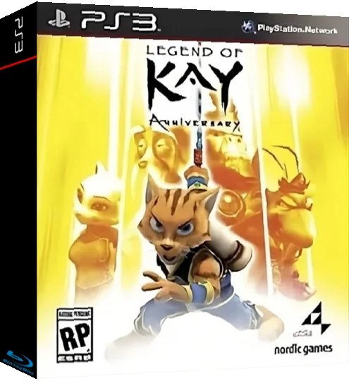 Legend of Kay Anniversary — box-3D (US)