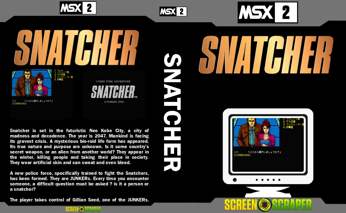 Snatcher — box-texture (SS)
