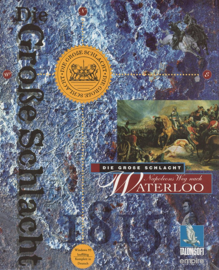 Battleground 8: Prelude to Waterloo box art
