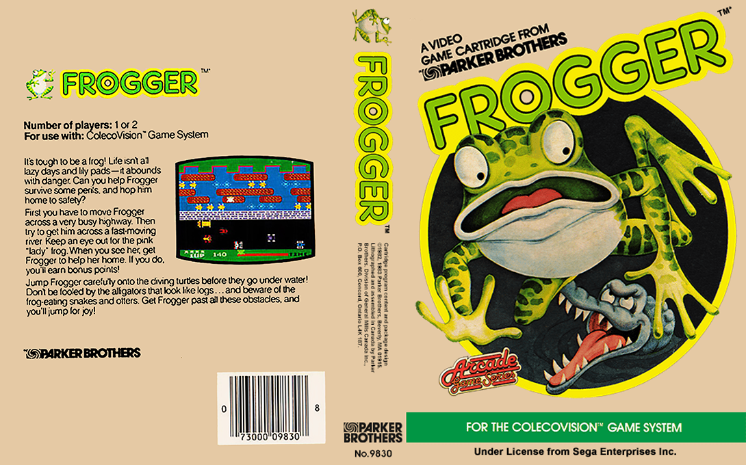 Frogger — box-texture (US)