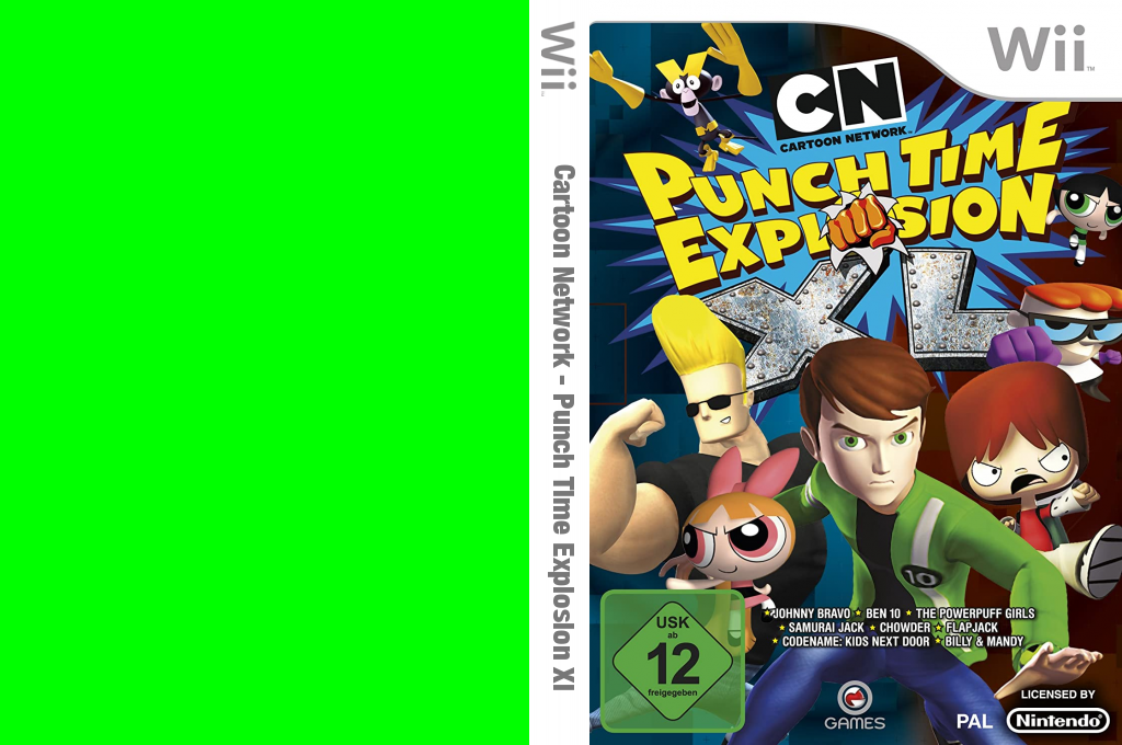 Cartoon Network - Punch Time Explosion XL — box-texture (DE)