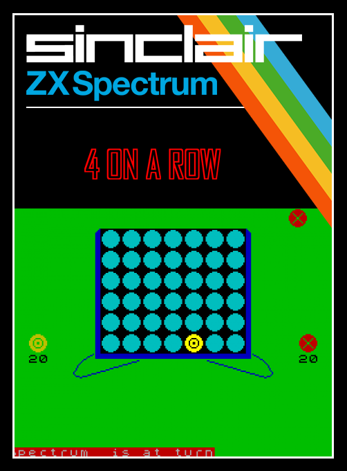 4 On A Row box art