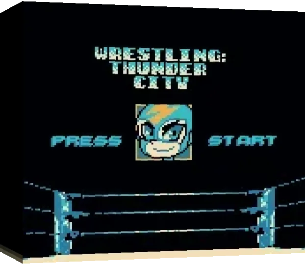 Wrestling Thunder City — box-3D (WOR)