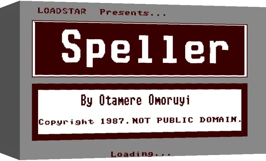 Speller — box-3D (WOR)