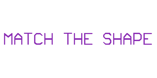 Match the Shape — wheel-hd (SS)