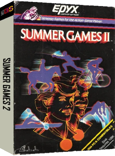 Summer Games 2 — box-3D (US)