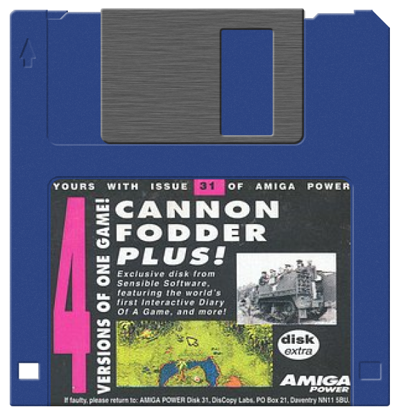 Cannon Fodder Plus! — support-2D (EU)