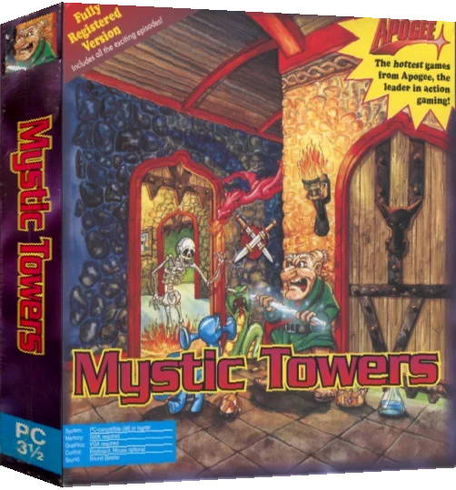 Mystic Towers — box-3D (US)
