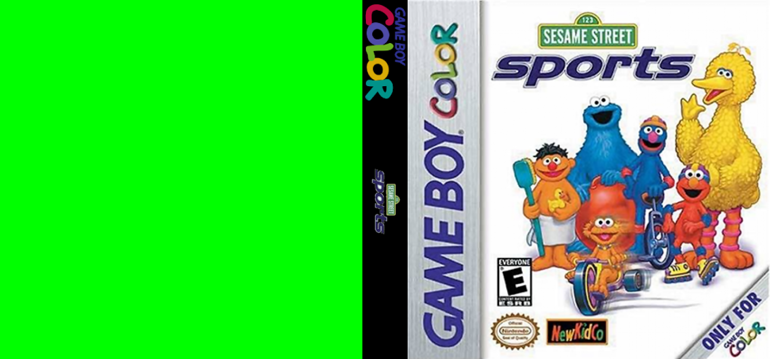 Sesame Street Sports — box-texture (US)