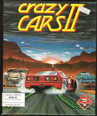 Crazy Cars 2 box art