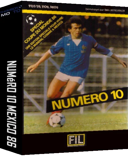Numéro 10 Mexico 86 — box-3D (FR)