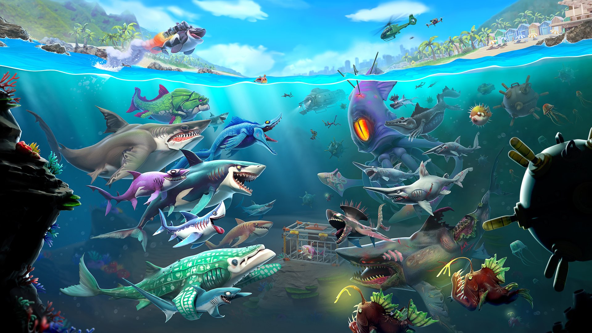 Hungry Shark World — fanart