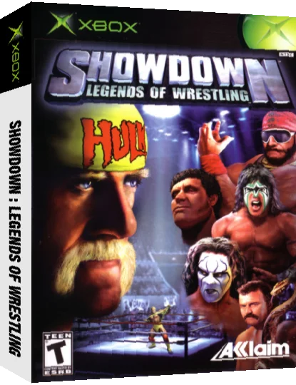 Showdown - Legends of Wrestling — box-3D (US)