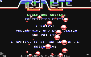Armalyte : Competition Edition — sstitle (WOR)