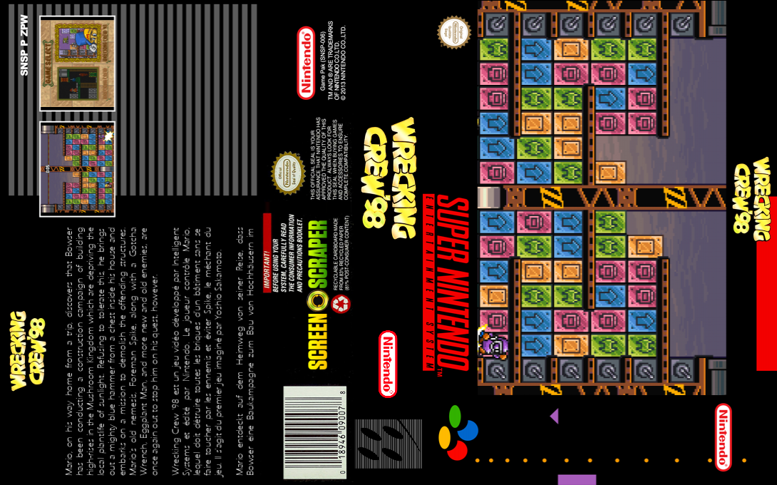 Wrecking Crew '98 — box-texture (SS)