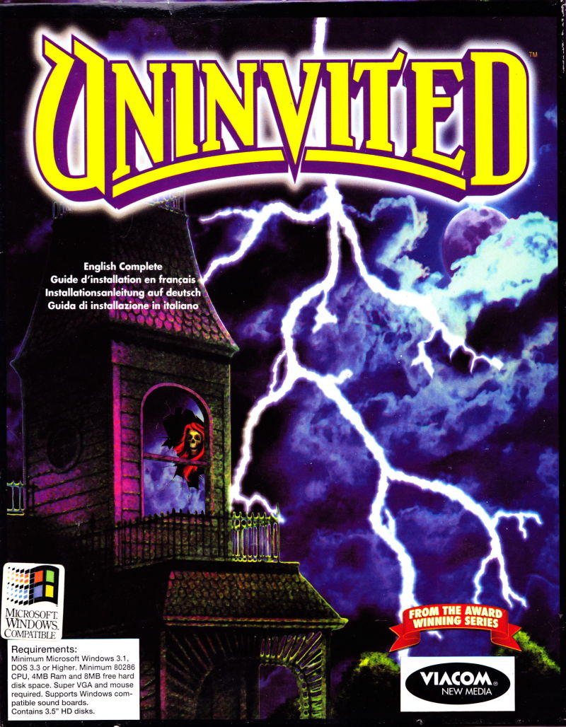 Uninvited box art