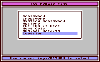 The Puzzle Page #098 — ss (WOR)