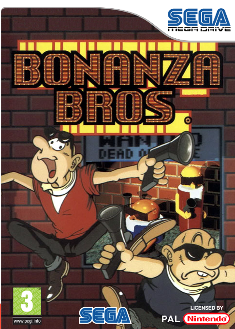 Bonanza Bros. — box-2D (FR)