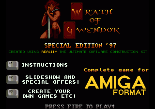 Wrath of Gwendor - Special Edition '97 — sstitle (WOR)