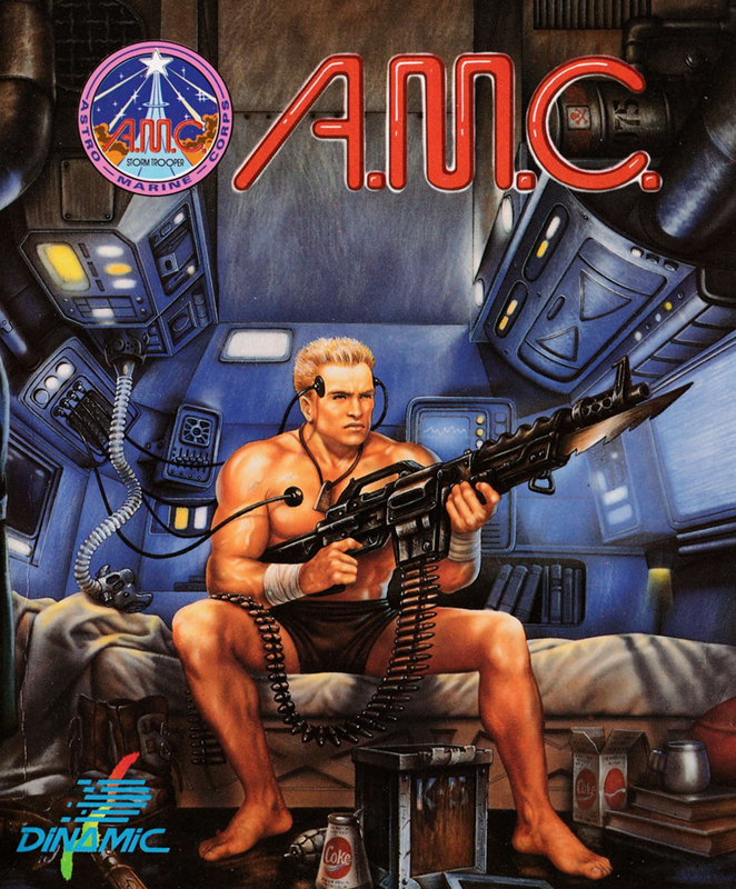 A.M.C. - Astro Marine Corps box art