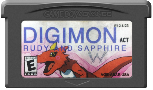 Digimon - Ruby and Sapphire — support-2D (US)