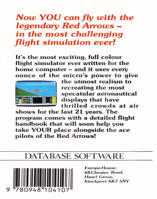 Red Arrows — box-2D-back (EU)