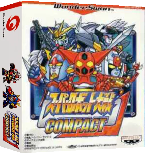 Super Robot Taisen Compact — box-3D (JP)