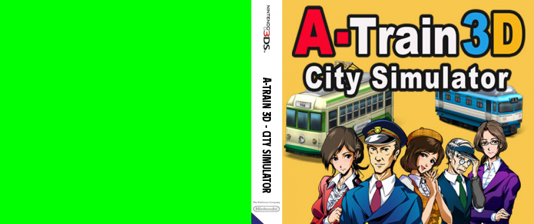 A-Ressha de Ikou 3D — box-texture (EU)
