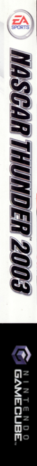 NASCAR Thunder 2003 — box-2D-side (US)