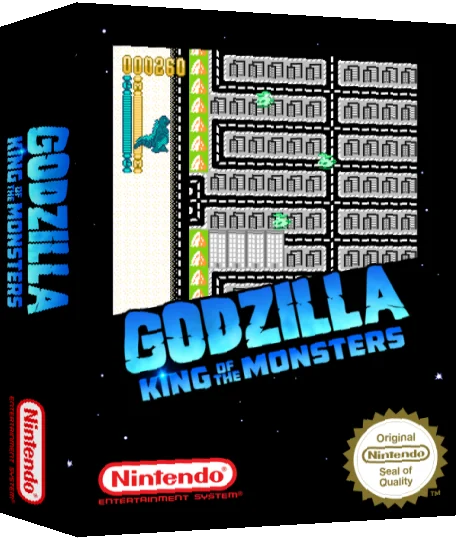 Godzilla - King of the Monsters — box-3D (SS)
