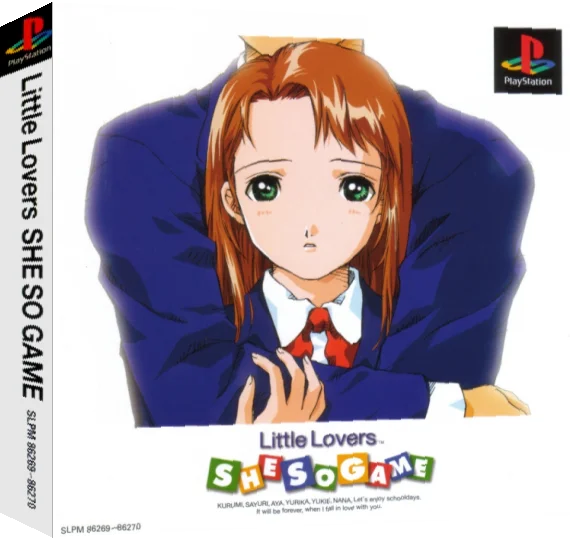 Little Lovers - She So Game — box-3D (ASI)