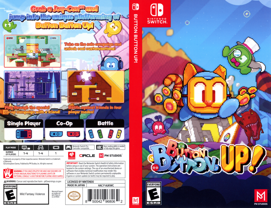 Button Button Up! — box-texture (US)