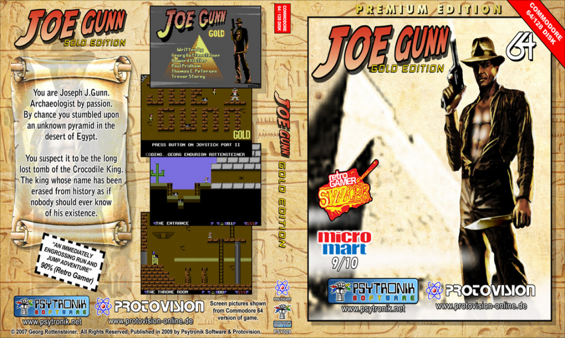 Joe Gunn : Gold Edition — box-texture (WOR)
