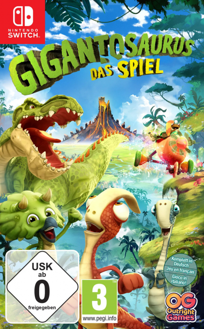 Gigantosaurus - The Game — box-2D (DE)