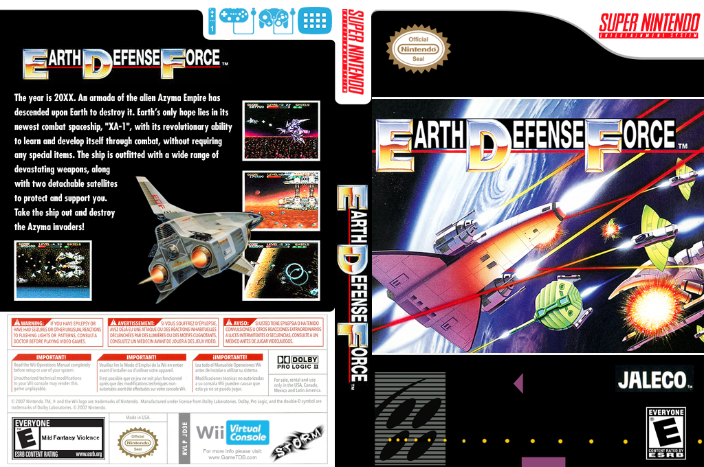 Super Earth Defense Force — box-texture (US)