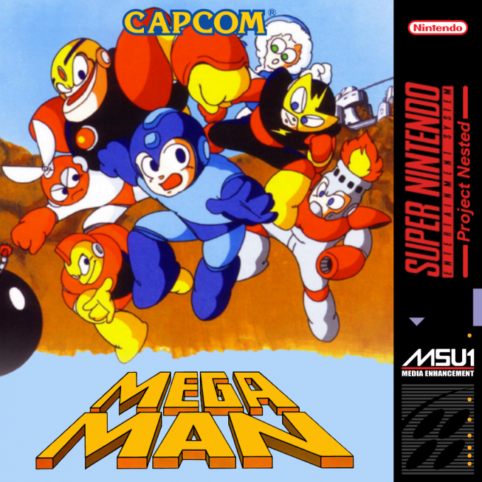 Mega Man box art