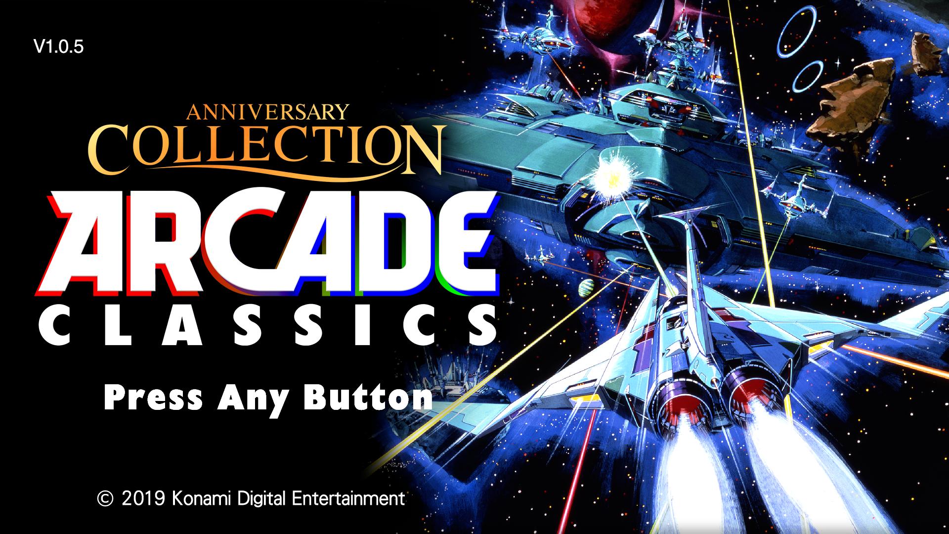Arcade Classics Anniversary Edition — sstitle (WOR)