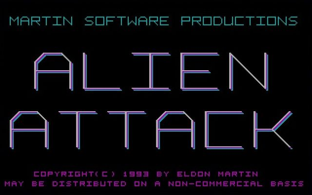 Alien Attack — sstitle (WOR)
