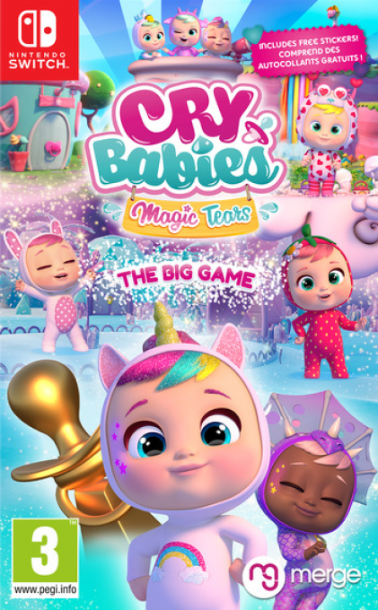 Cry Babies Magic Tears - The Big Game box art