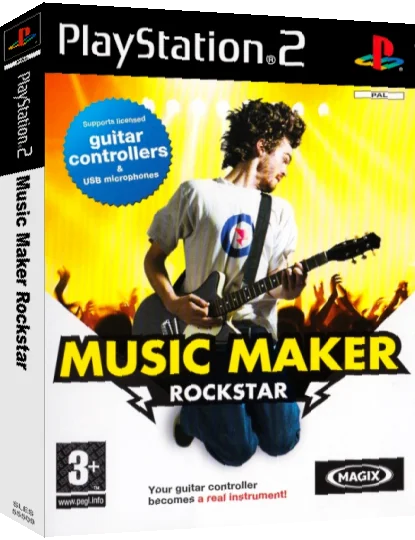Music Maker - Rockstar — box-3D (EU)