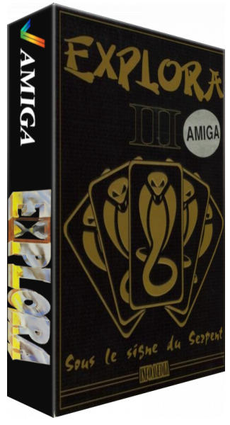 Explora III - Sous le Signe du Serpent — box-3D (WOR)